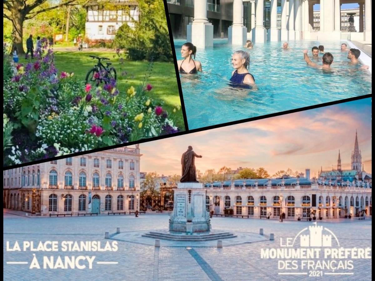 Proche Nancy Centre, A Quelques Pas Des Thermes Et Du Campus Artem, Appartement Calme Avec Parking Gratuit מראה חיצוני תמונה
