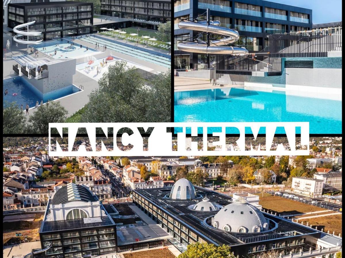 Proche Nancy Centre, A Quelques Pas Des Thermes Et Du Campus Artem, Appartement Calme Avec Parking Gratuit מראה חיצוני תמונה